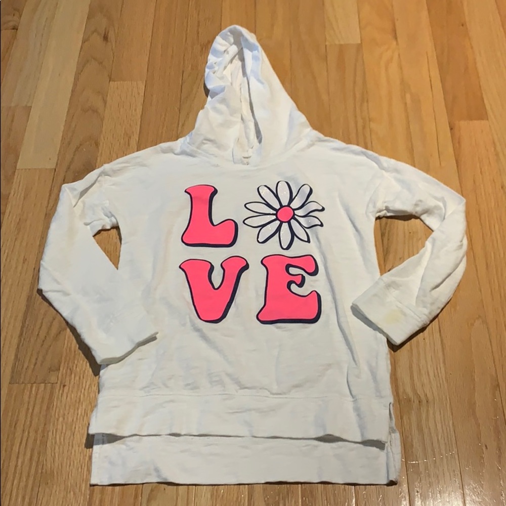 "LOVE" Long Sleeve w/ Hoodie